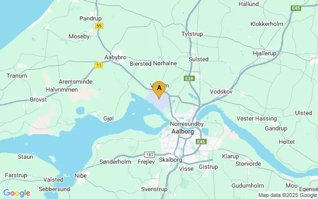 Aalborg Airport lots map