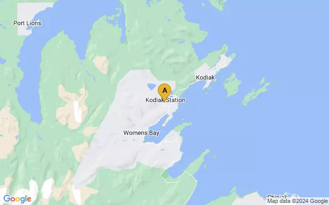 Kodiak Airport lots map