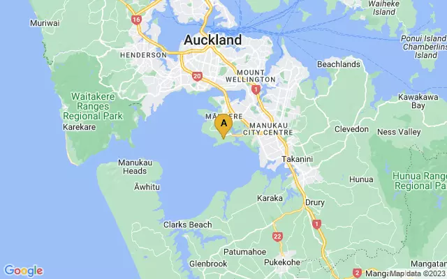 Auckland Interntional Airport lots map