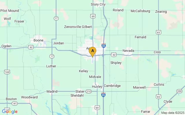 Ames Municipal Airport  lots map