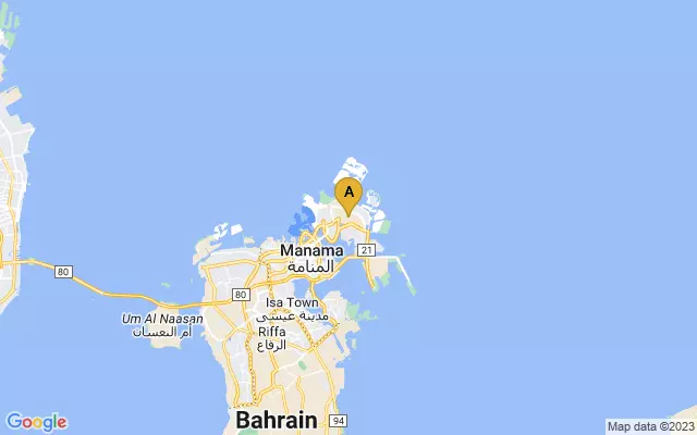 Bahrain International Airport lots map