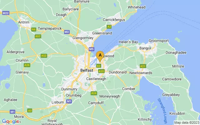 George Best Belfast City Airport lots map
