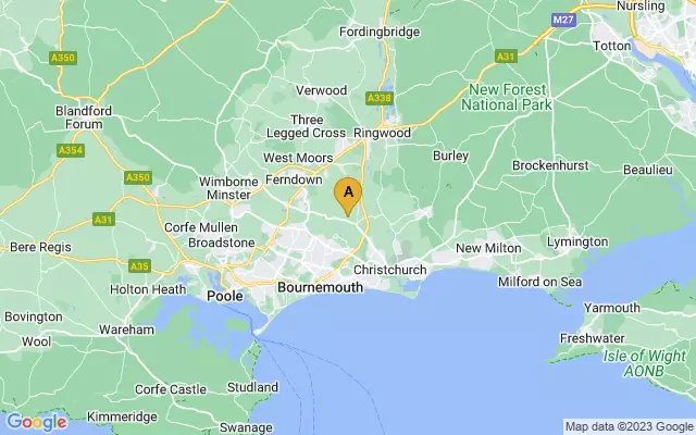 Bournemouth Airport lots map