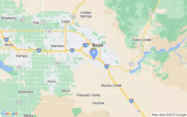 Boise International Airport lots map