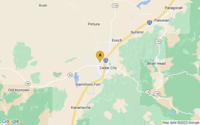 Cedar City Regional Airport lots map