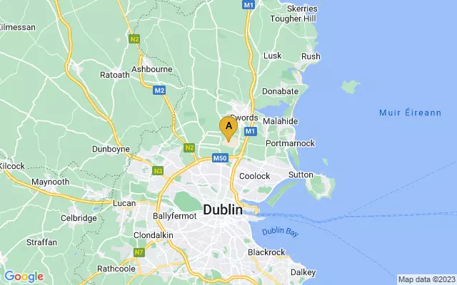 Dublin Airport lots map