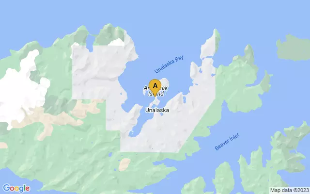 Unalaska Airport lots map