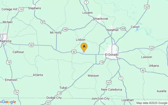 South Arkansas Regional Airport at Goodwin Field lots map