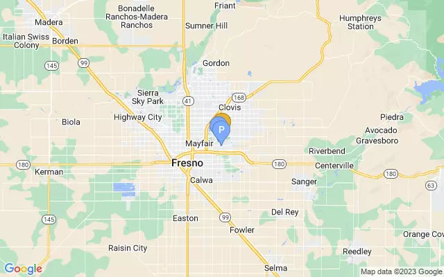 Fresno Yosemite International Airport lots map