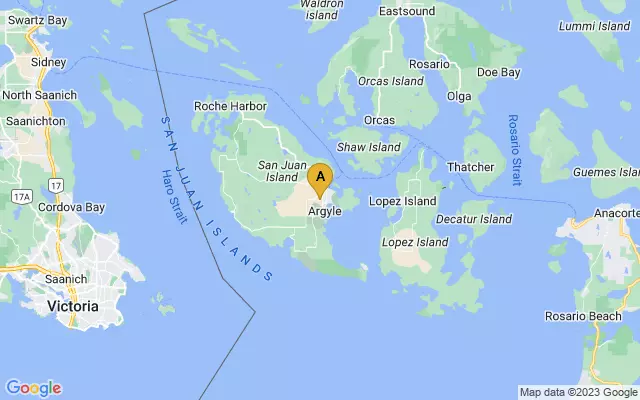 Friday Harbor Airport lots map