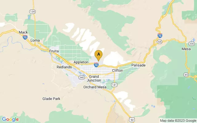 Grand Junction Regional Airport lots map