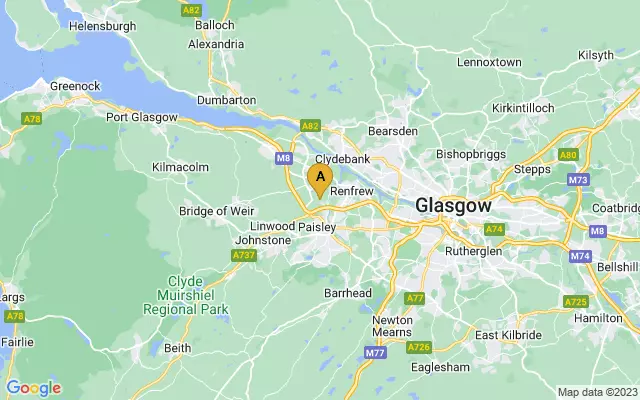 Glasgow Airport lots map