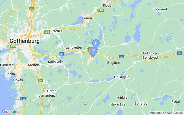Göteborg Landvetter Airport lots map