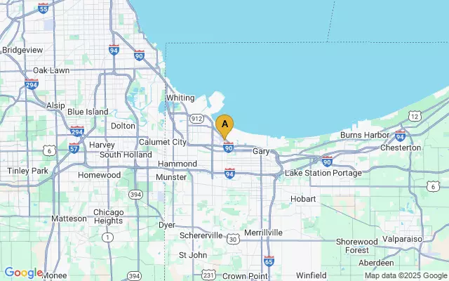 Gary/Chicago International Airport lots map