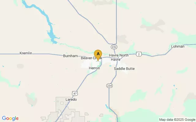 Havre City-County Airport lots map