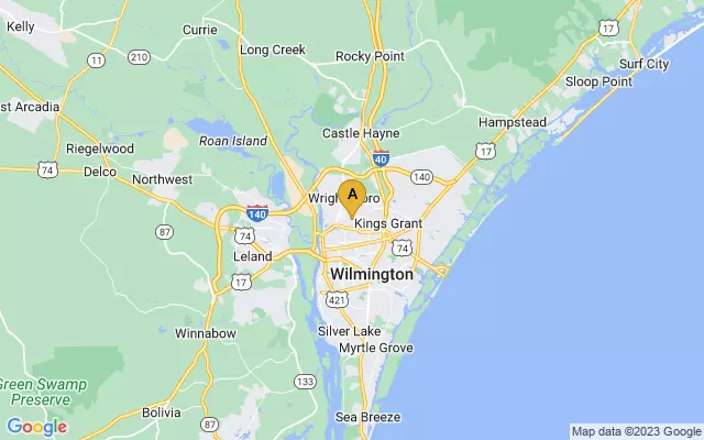 Wilmington International Airport lots map