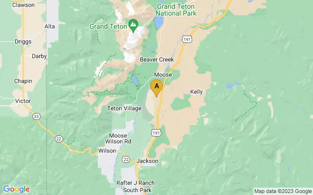 Jackson Hole Airport lots map