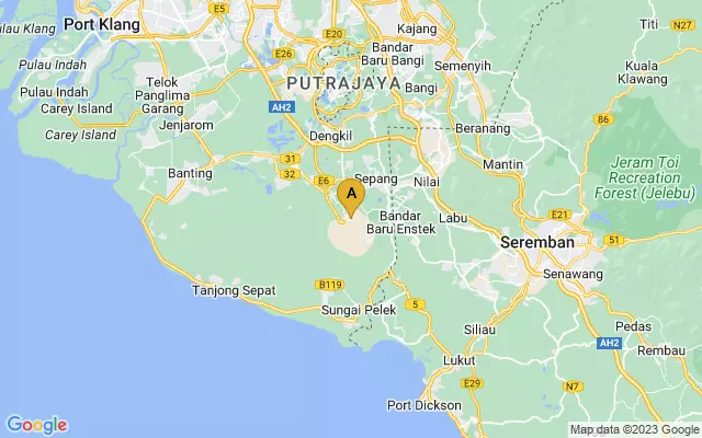 Kuala Lumpur International Airport lots map