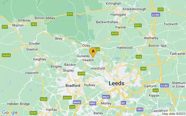 Leeds Bradford Airport lots map