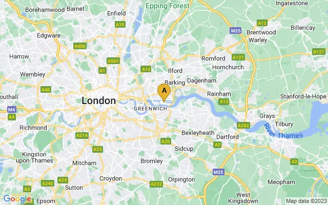 London City Airport lots map