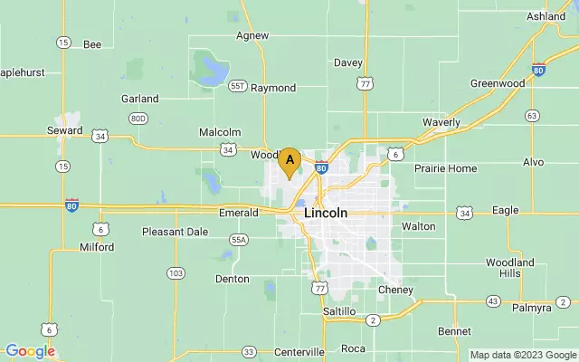 Lincoln Airport lots map