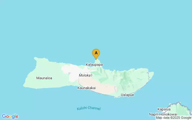 Kalaupapa Airport lots map