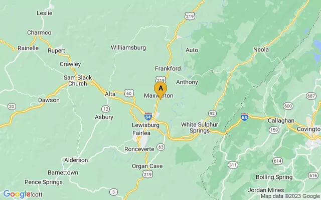 Greenbrier Valley Airport lots map