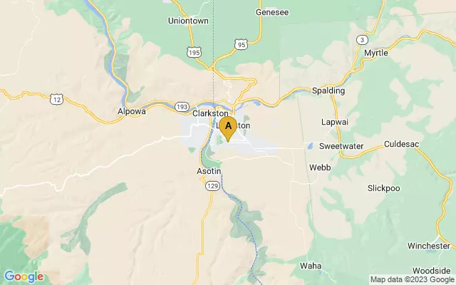 Lewiston-Nez Perce County Regional Airport lots map