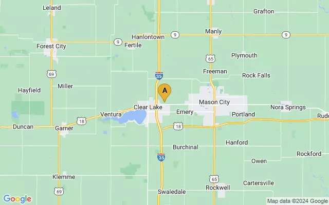Mason City Municipal Airport lots map