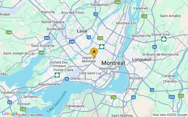 Montreal Cruise Terminal lots map