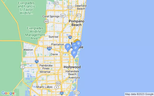 Ft. Lauderdale Cruise Port - Port Everglades lots map