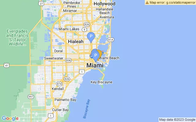 Port Miami lots map