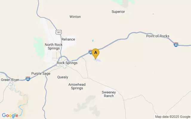 Southwest Wyoming Regional Airport lots map