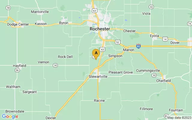 Rochester International Airport lots map