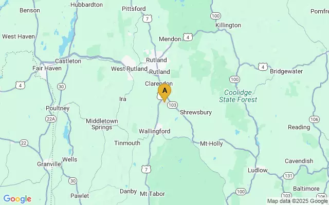 Rutland-Southern Vermont Regional Airport lots map