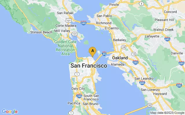 James R. Herman San Francisco Cruise Terminal lots map