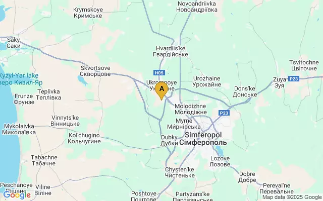 Simferopol International Airport lots map