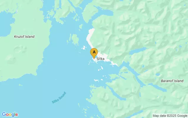 Sitka Rocky Gutierrez Airport lots map