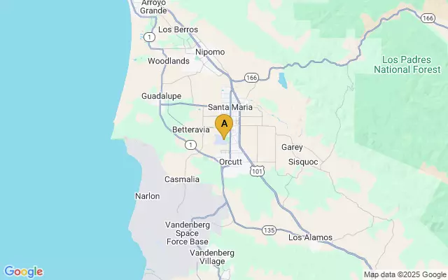 Santa Maria Public Airport lots map