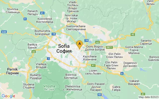 Sofia Airport lots map