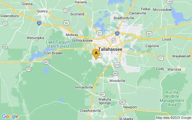 Tallahassee International Airport lots map