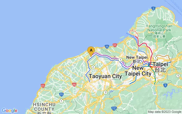 Taoyuan International Airport lots map