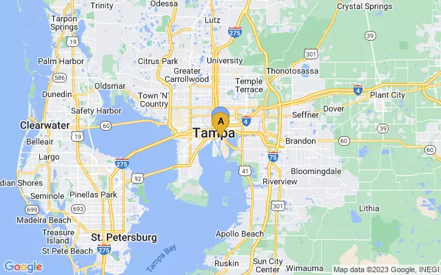 Port Tampa Bay lots map