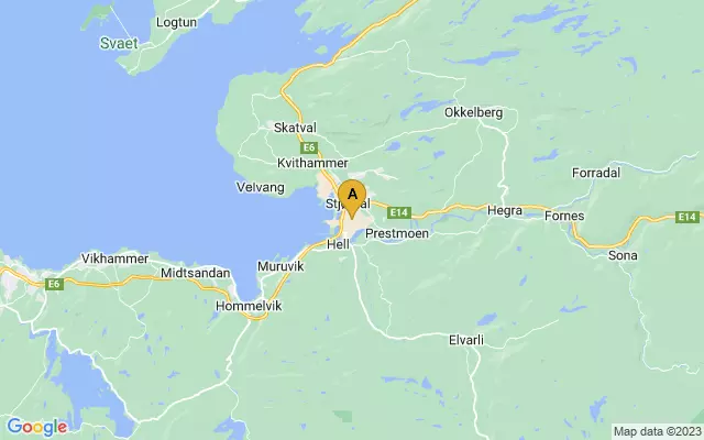 Trondheim Airport Værnes lots map