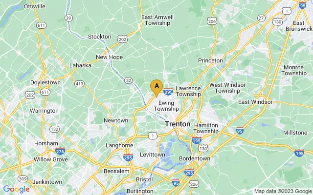 Trenton-Mercer Airport lots map
