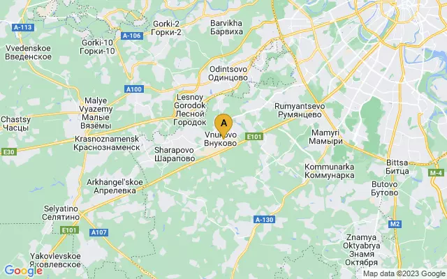 Vnukovo International Airport lots map