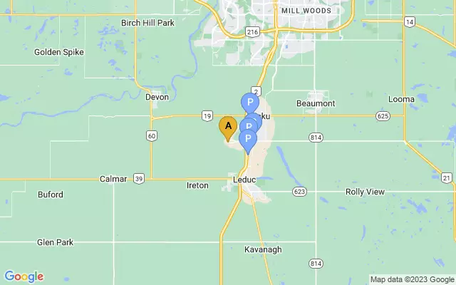 Edmonton International Airport lots map