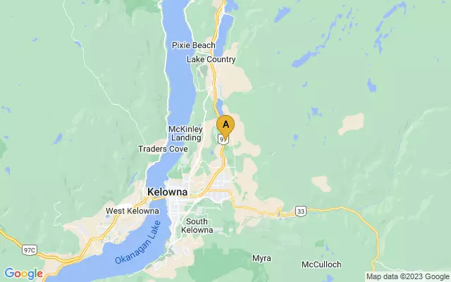 Kelowna International Airport lots map