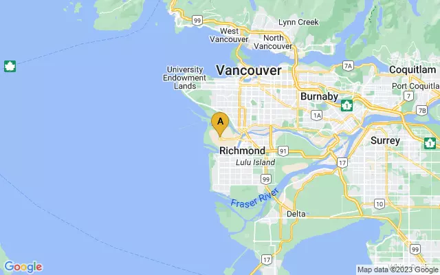 Vancouver International Airport lots map