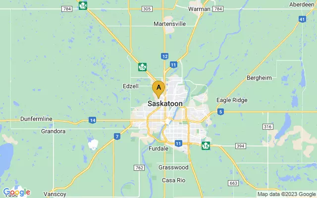 Saskatoon International Airport lots map